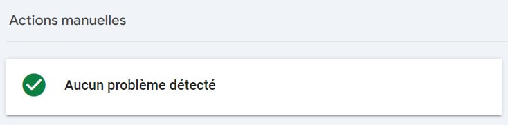 aucun problème détecté